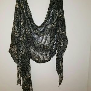 Animal Print Scarf